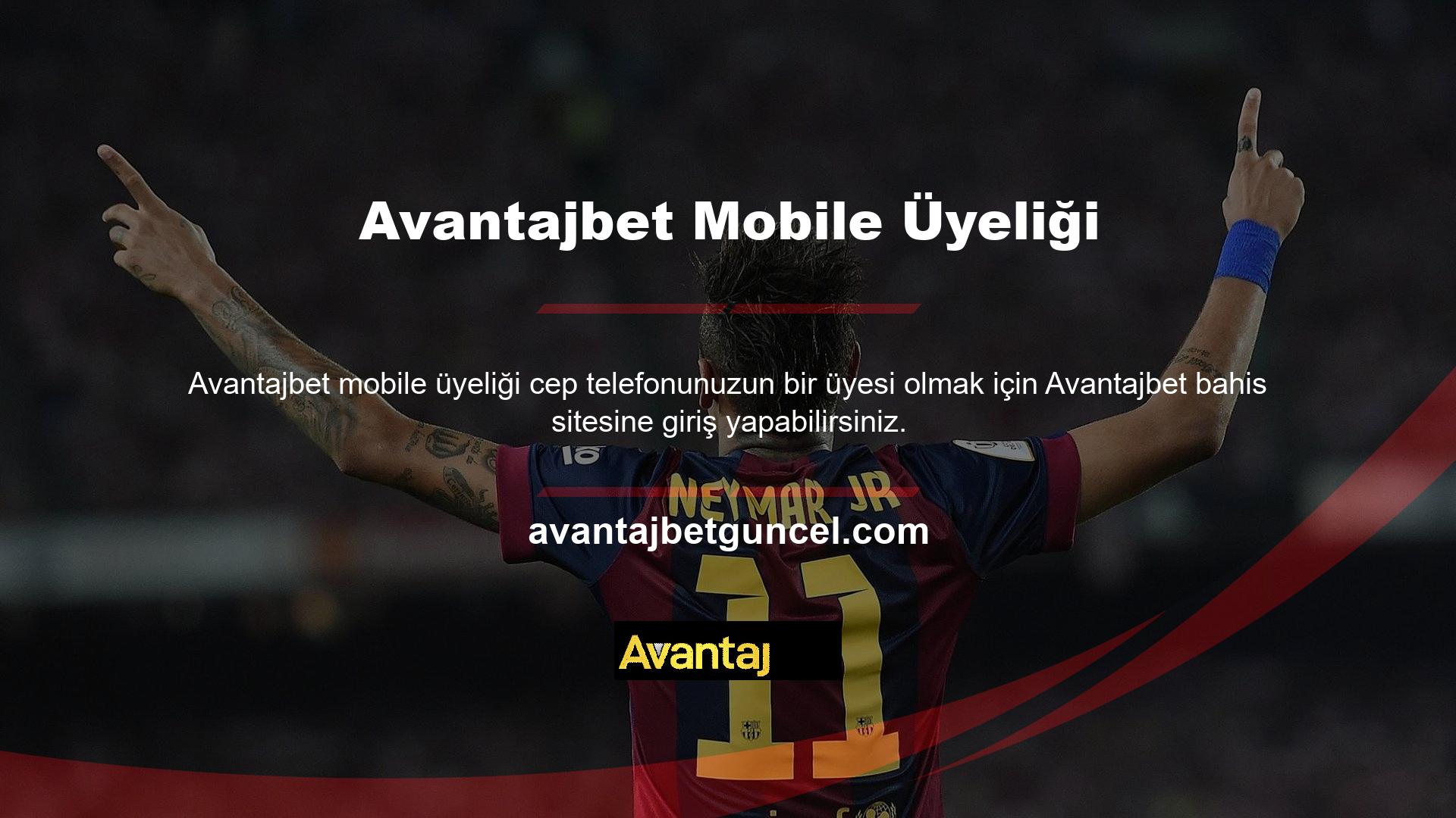 Avantajbet Mobile'a katılmak basit bir süreçtir